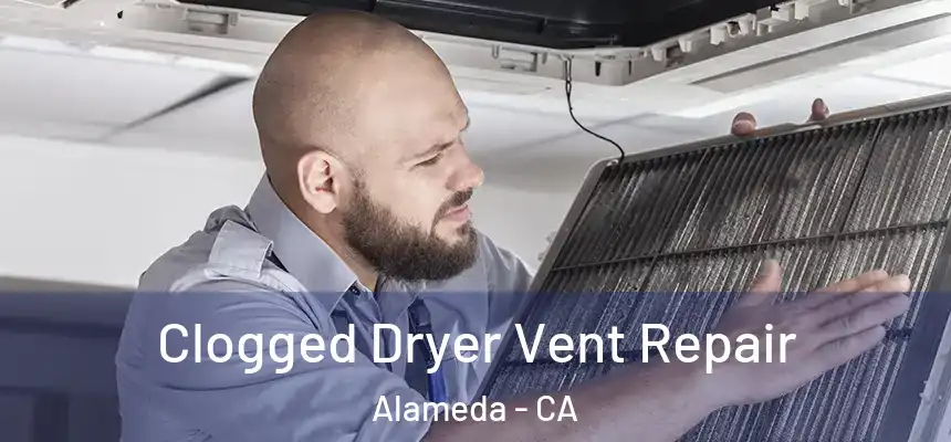  Clogged Dryer Vent Repair Alameda - CA